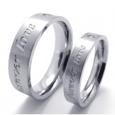 Various Styles Color Brilliancy World-wide Renown Titanium Ring