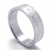 Fashionable Patterns Color Brilliancy The King of Quality Titanium Ring