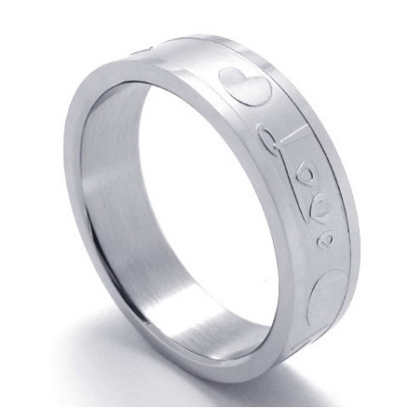 Fashionable Patterns Color Brilliancy The King of Quality Titanium Ring