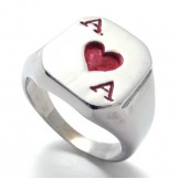 Fashionable Patterns Color Brilliancy The King of Quality Titanium Ring