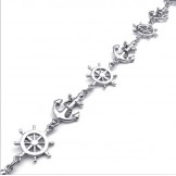 Deft Design Color Brilliancy Stable Quality Titanium Bracelet