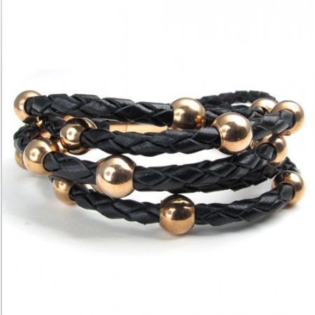 Deft Design Delicate Colors Stable Quality Titanium Bracelet