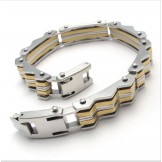 Deft Design Color Brilliancy Excellent Quality Titanium Bracelet