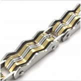 Deft Design Color Brilliancy Excellent Quality Titanium Bracelet