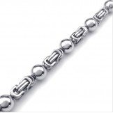 Deft Design Delicate Colors Stable Quality Titanium Bracelet