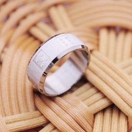Men's titanium ring