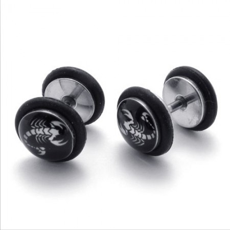 Attractive Design Delicate Colors Excellent Quality Titanium Earrings