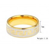 Quality and Quantity Assured Male Titanium Ring 