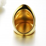 Selling Well all over the World Exaggerate Titanium Ring