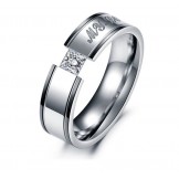 Well-known for Its Fine Quality Titanium Ring For Lovers 