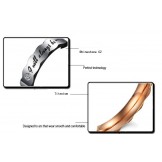 Reliable Reputation Titanium Ring For Lovers With Rhinestone