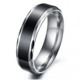 World-wide Renown Retro Titanium Ring For Lovers 