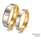Stable Quality Fashion Titanium Ring For Lovers 