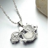 Well-known for Its Fine Quality Male Titanium Necklace With Beads