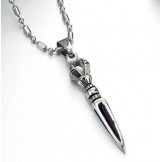 High Quality Male Prismatic Titanium Necklace 