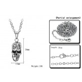 The King of Quantity Male Demon Titanium Necklace