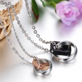 Stable Quality Titanium Necklace For Lovers