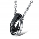 Stable Quality Titanium Necklace For Lovers