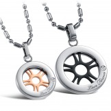 The Queen of Quality Titanium Necklace For Lovers 
