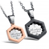 Reliable Quality Titanium Necklace For Lovers 