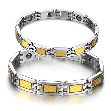 Quality and Quantity Assured Antifatigue Titanium Bracelet For Lovers 