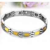 Quality and Quantity Assured Antifatigue Titanium Bracelet For Lovers 