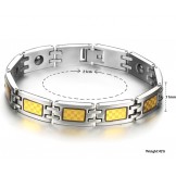High Quality Antifatigue Titanium Bracelet For Lovers 