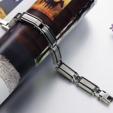 The King of Quantity Male Titanium Bracelet