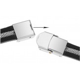 Superior Quality Male Titanium Silicone Bangle 
