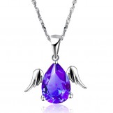 Wide Varieties Female Retro Platinum Plating Titanium Necklace  