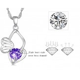 Durable in Use Female Allergy Free Platinum Plating Titanium Necklace 