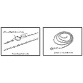 Stable Quality Female Rose Shape Platinum Plating Titanium Necklace 