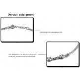 Excellent Quality Female Fish Shape Platinum Plating Titanium Anklet 