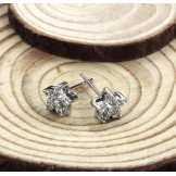 Well-known for Its Fine Quality Female Allergy Free Platinum Plating Titanium Earrings With Diamond