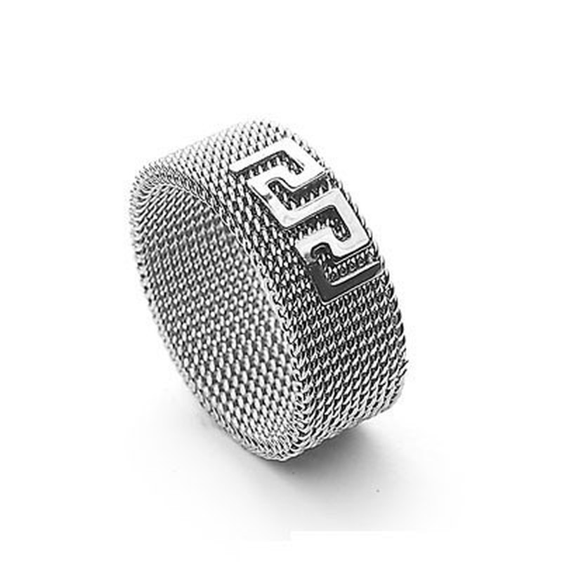 Men's titanium ring