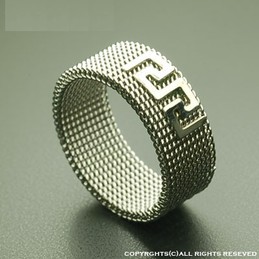 Men's titanium ring