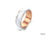 Complete in Specifications Blue Tungsten Ceramic Ring 