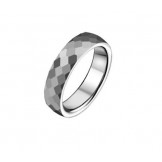 High Quality Football Net Tungsten Ceramic Ring For Lovers