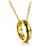 Durable in Use Tungsten Ceramic Necklace 