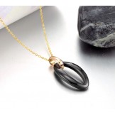 Easy to Use Female Tungsten Ceramic Necklace