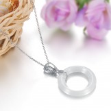 High Quality Female Tungsten Ceramic Necklace 