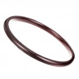 Wide Varieties Female Brown Tungsten Ceramic Bangle 