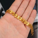 Easy to Use Female 18K Gold-Plated Bracelet 