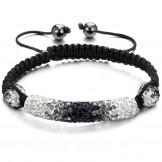 Complete in Specifications Female Ball Shape Crystal Drill Bracelet 