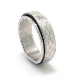 Mens titanium rings