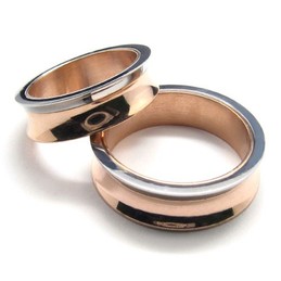 Mens titanium rings