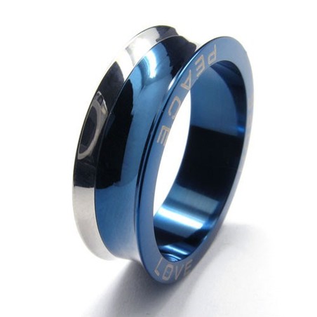 Mens titanium rings