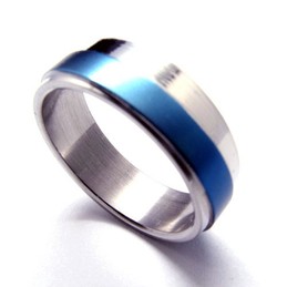 Mens titanium rings