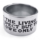 Titanium Oath Ring