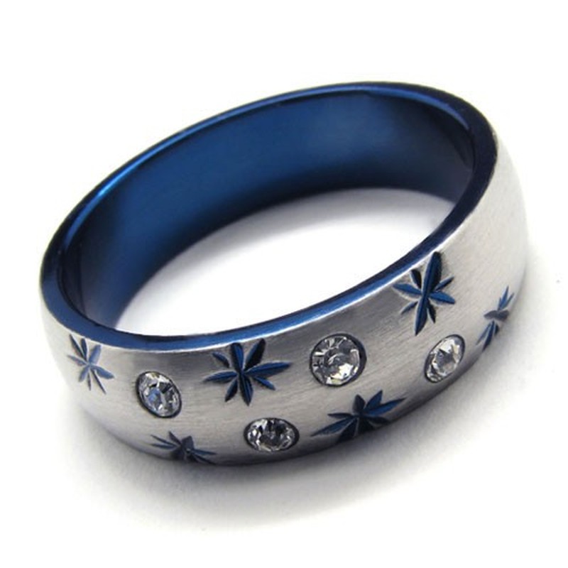 Mens titanium rings